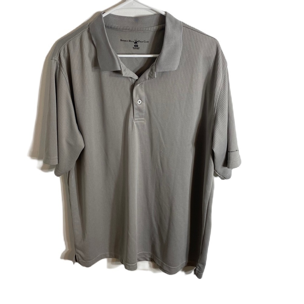Beverly Hills Polo Club Gray Shirt XL Men’s Short Sleeve